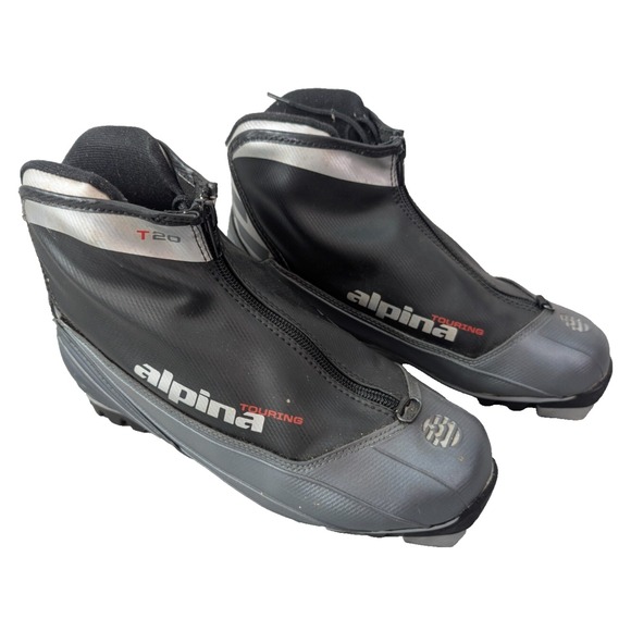 Alpina T10 Touring Nordic Cross Country Ski Boots Superfeet